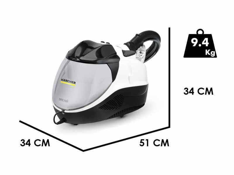 Karcher SV 7 - Limpiador de vapor con aspiraci&oacute;n de vapor multiuso - 2200 W