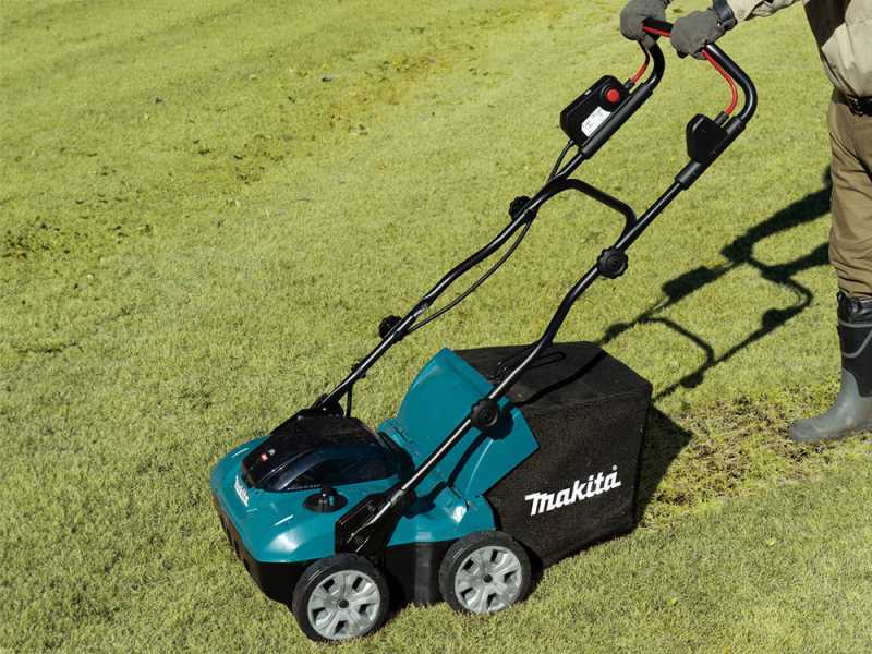 Makita UV001GM201 -  Escarificador de bater&iacute;a 40V - BATER&Iacute;A Y CARGADOR NO EST&Aacute;N INCLUIDOS