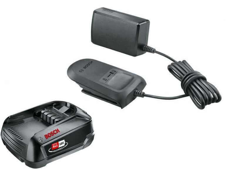 Bosch AdvancedShear18V - Tijera cortac&eacute;sped de bater&iacute;a con p&eacute;rtiga - Cortasetos - 18V 2Ah