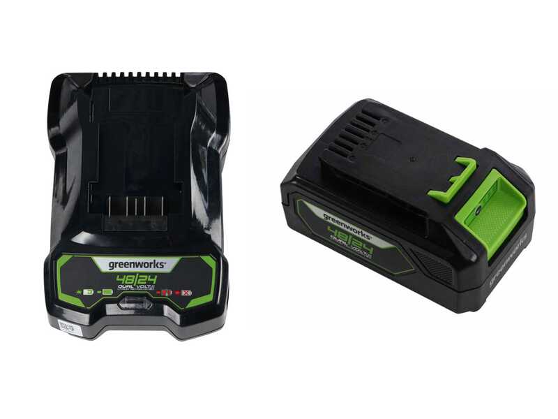 Greenworks G48LM36K2 - Cortac&eacute;sped de bater&iacute;a - 48V/2Ah - Corte 36 cm