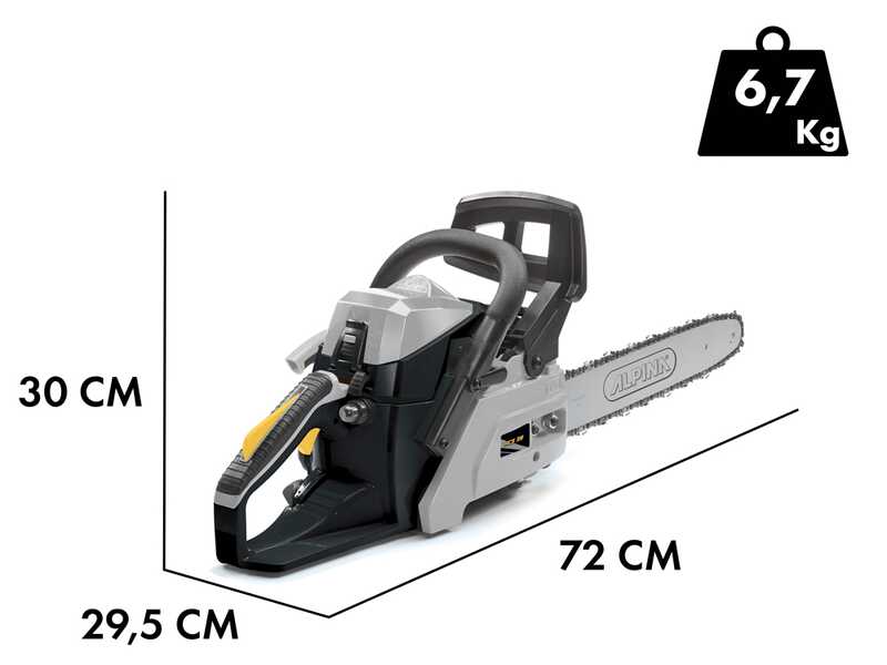 Alpina ACS 39 - Motosierra de mezcla de corte - Espada de 35 cm