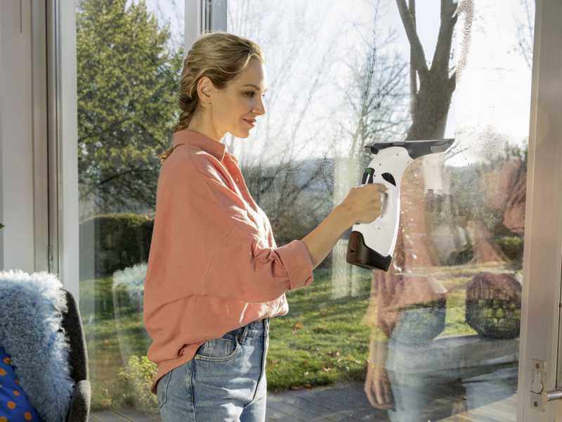 Karcher WV 5 Plus N - Limpiacristales de bater&iacute;a - aspirador de gotas - 3.7V 2Ah