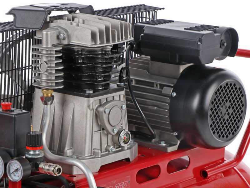 FIAC AB 100/360 M - Compresor de aire el&eacute;ctrico monof&aacute;sico de correa - Motor 3 HP - 100 L