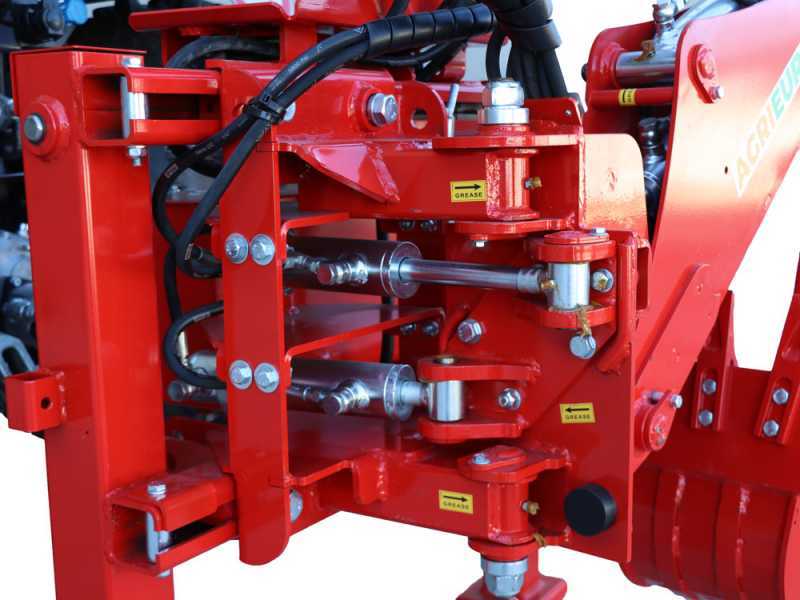 Agrieuro Top Line RES15 - Retroexcavadora para tractor con desplazamiento lateral
