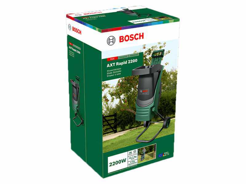 Bosch AXT Rapid 2200 - Biotrituradora el&eacute;ctrica - con cuchillas reversibles