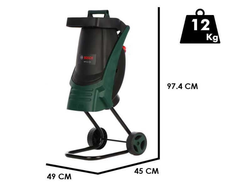 Bosch AXT Rapid 2200 - Biotrituradora el&eacute;ctrica - con cuchillas reversibles