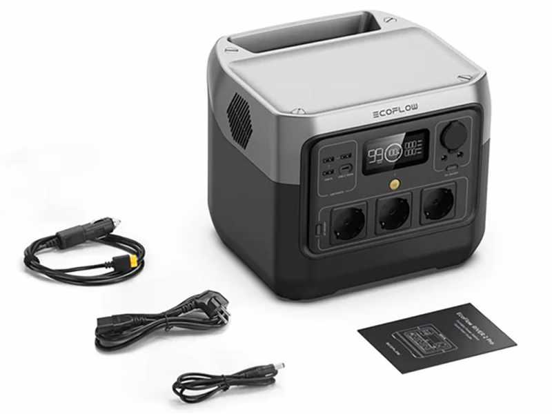 EcoFlow River 2 MAX - Bater&iacute;a Estaci&oacute;n de energ&iacute;a Port&aacute;til - 500W - 512Wh/25.6V