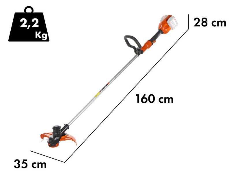 Worx WG183E.9 - Desbrozadora de bater&iacute;a - 40V - BATER&Iacute;A Y CARGADOR NO EST&Aacute;N INCLUIDOS