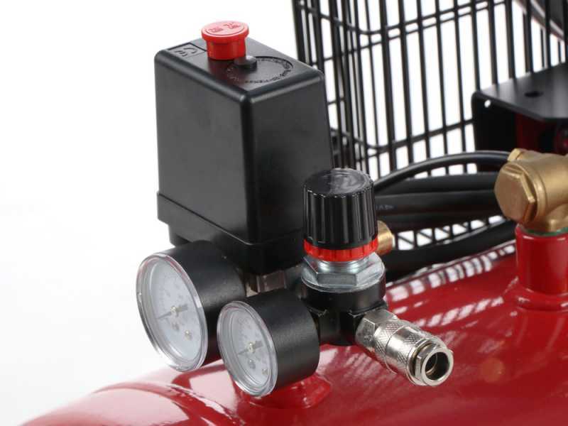 FIAC AB 150/348 - Compresor de aire el&eacute;ctrico monof&aacute;sico de correa - Motor 3 HP - 150 L