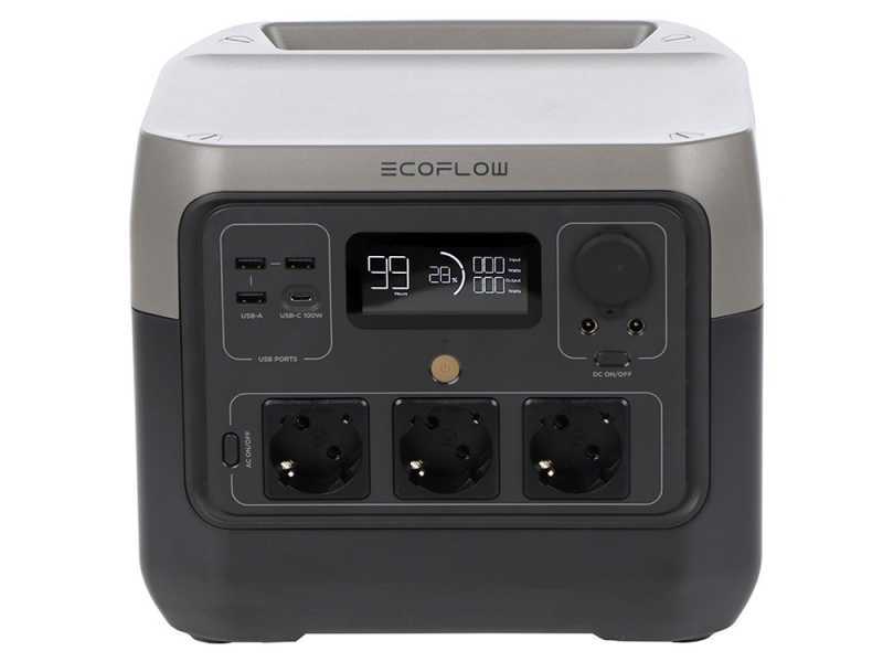 EcoFlow River 2 Pro - Bater&iacute;a estaci&oacute;n de energ&iacute;a port&aacute;til - 800W - 768 Wh/19.2V