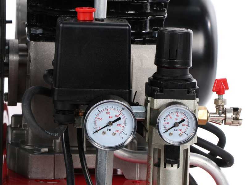 FIAC AB 100/268 - Compresor de aire el&eacute;ctrico monof&aacute;sico de correa - Motor 2 HP - 100 L