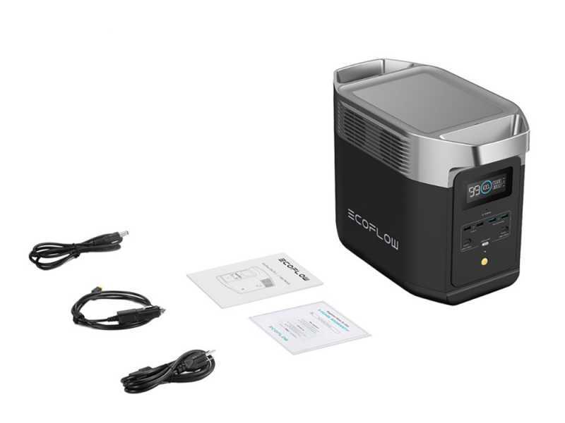 EcoFlow Delta 2 - Bater&iacute;a Estaci&oacute;n de energ&iacute;a Port&aacute;til - 1800W - 1024 Wh/51.2V