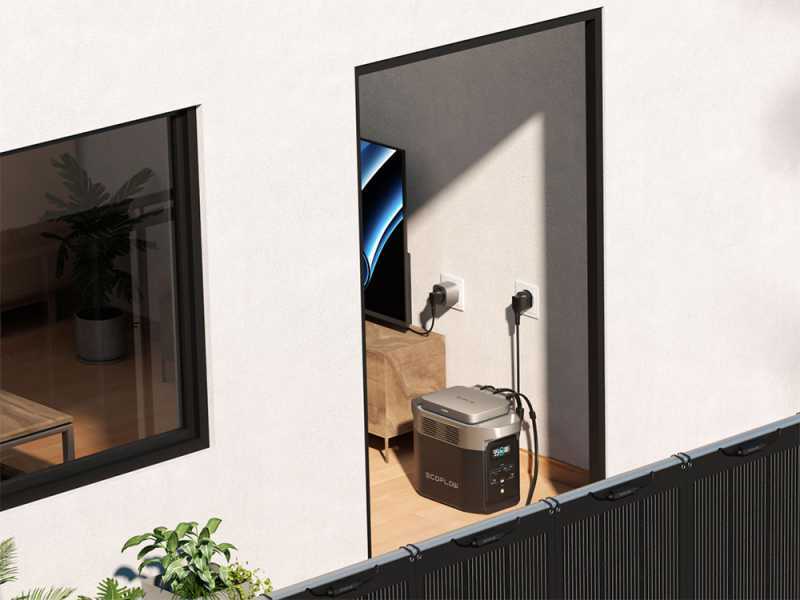 EcoFlow Delta 2 - Bater&iacute;a Estaci&oacute;n de energ&iacute;a Port&aacute;til - 1800W - 1024 Wh/51.2V