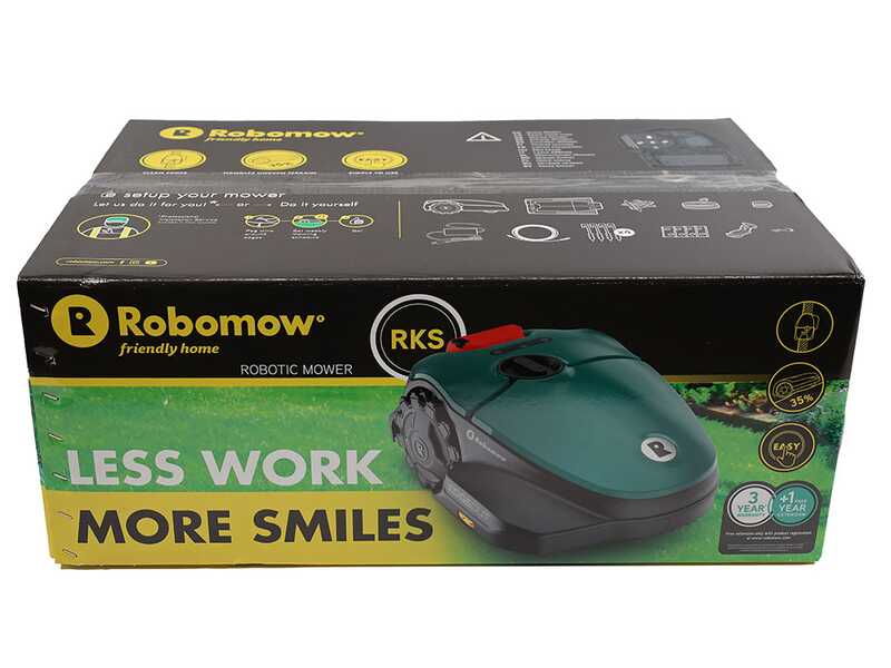 Robomow RKS 800 - Robot cortac&eacute;sped con per&iacute;metro - Con bater&iacute;a de litio 18,5V 2,5Ah
