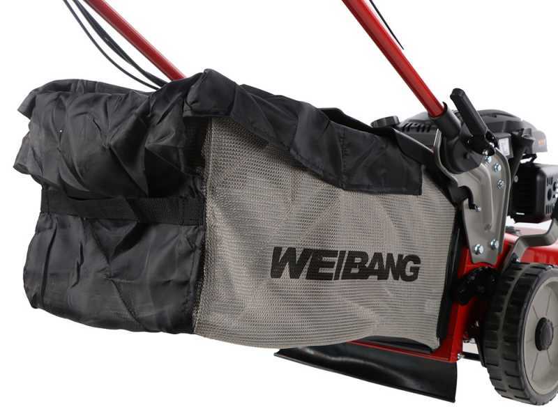 Weibang WB506SC - Cortac&eacute;sped autopropulsado de gasolina - 2en1 - Motor de 166 cc