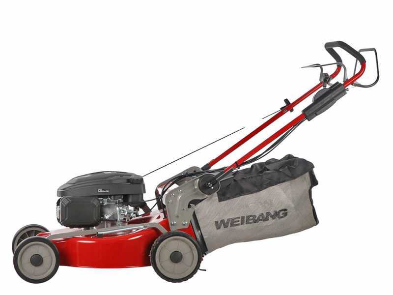 Weibang WB506SC - Cortac&eacute;sped autopropulsado de gasolina - 2en1 - Motor de 166 cc