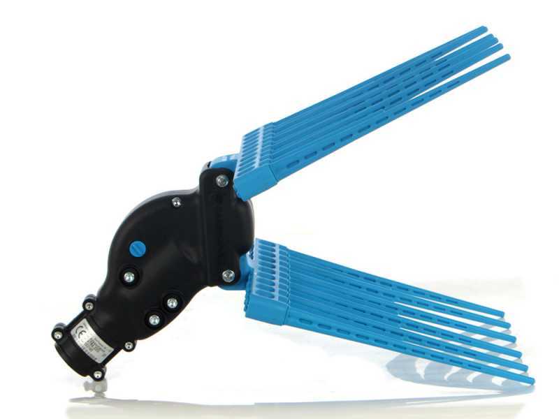 Campagnola Elektra - P&eacute;rtiga de aluminio de 150-220 cm - Vareador de aceitunas de bater&iacute;a