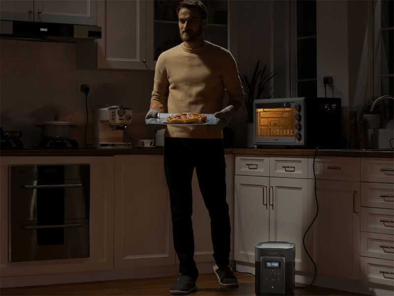 EcoFlow Delta 2 Max - Bater&iacute;a Estaci&oacute;n de energ&iacute;a Port&aacute;til - 2400W - 2048Wh/51.2V