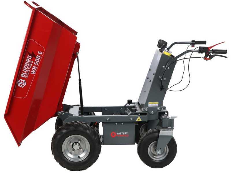 Blue Bird WB 500E - Carretilla de bater&iacute;a - 48 V 32 Ah - Caja dumper