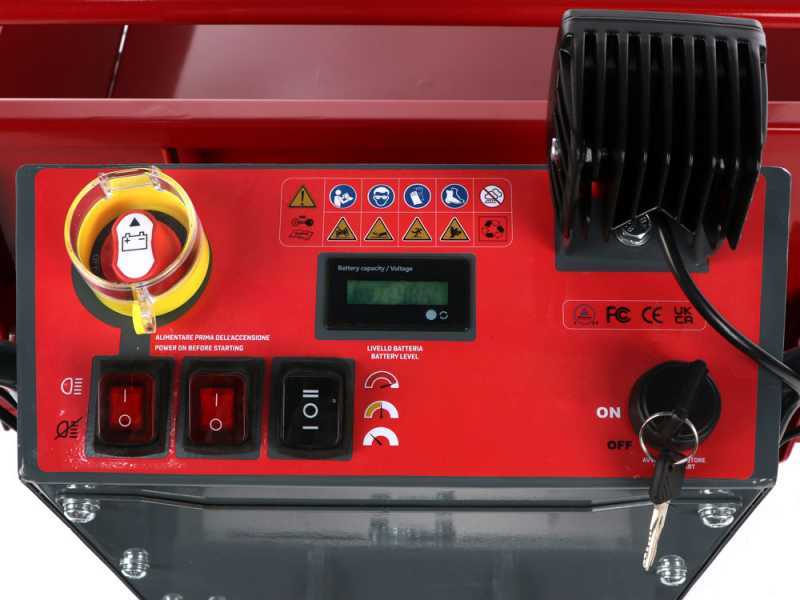 Blue Bird WB 500E - Carretilla de bater&iacute;a - 48 V 32 Ah - Caja dumper