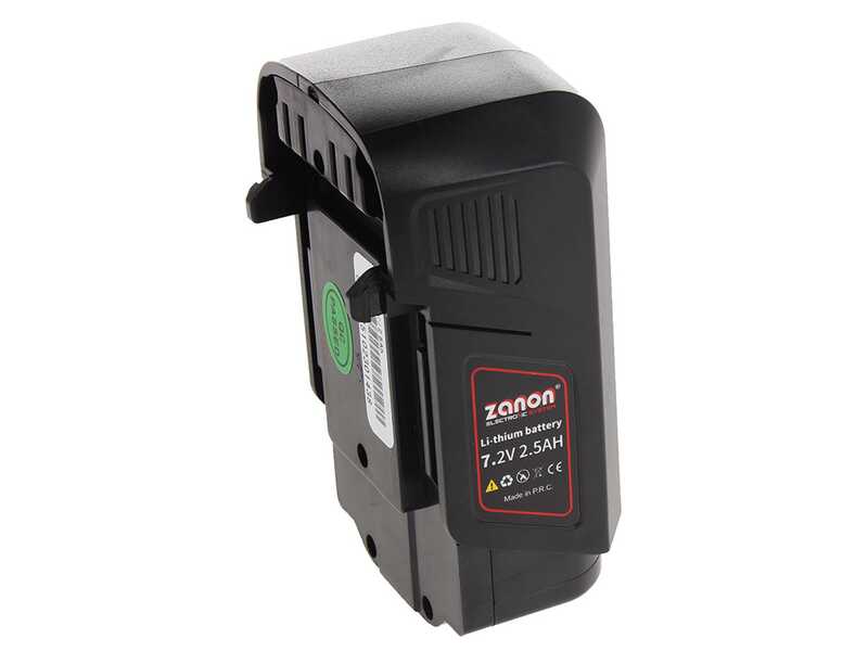 Zanon ZM 22 - Tijera el&eacute;ctrica de poda - 7,2V 2,5Ah