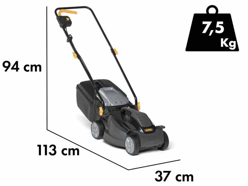 Alpina BL 320 E - Cortac&eacute;sped el&eacute;ctrico - 1000 W - Corte 32 cm