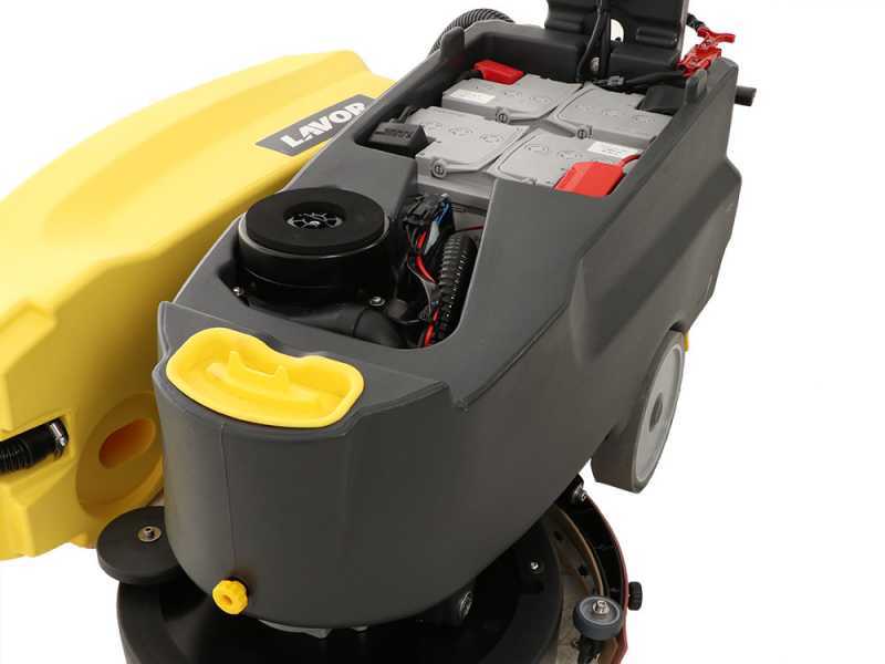 Lavor L4 45B - Fregadora de suelos de bater&iacute;a sin cables - 3 en 1: lava, seca y aspira