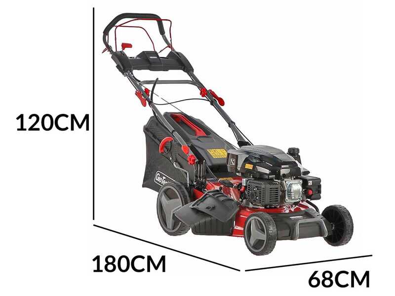 Geotech PRO S51-200 BMSGW ES - Cortac&eacute;sped autopropulsado 4en1 - Arranque el&eacute;ctrico