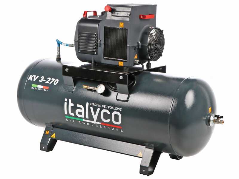 Italyco KV 3/270 - Compresor rotativo de tornillo - Presi&oacute;n m&aacute;x. 10 bar