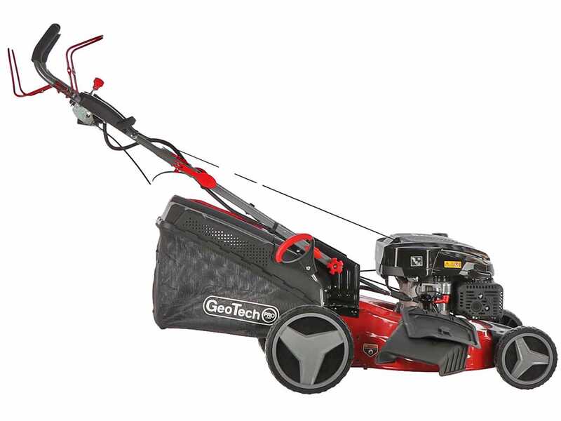 Geotech PRO S53-225 BMSGW ES - Cortac&eacute;sped autopropulsado 4en1 - Arranque el&eacute;ctrico