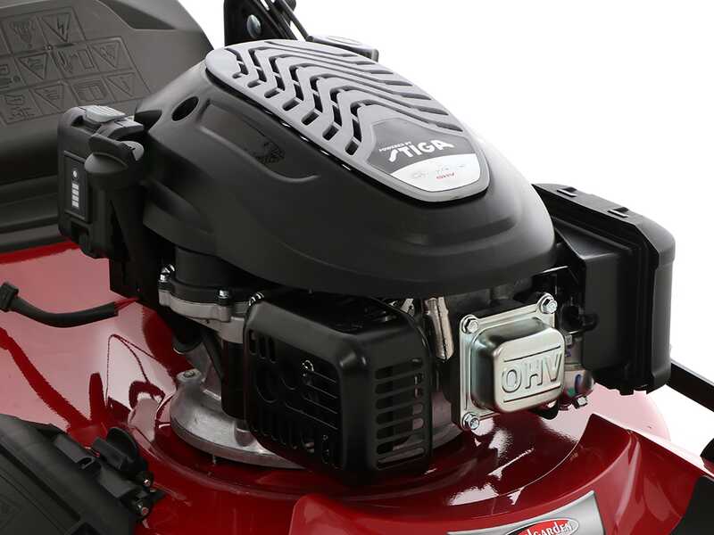 Castelgarden XC 53 SE - Cortac&eacute;sped de gasolina autopropulsado - 4 en 1 - Motor de 166 cc