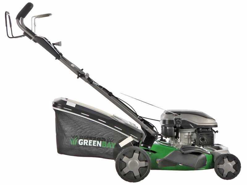 GreenBay GB-LM 46 S - Cortac&eacute;sped autopropulsado - 4 en 1 - Motor de gasolina de 170cc