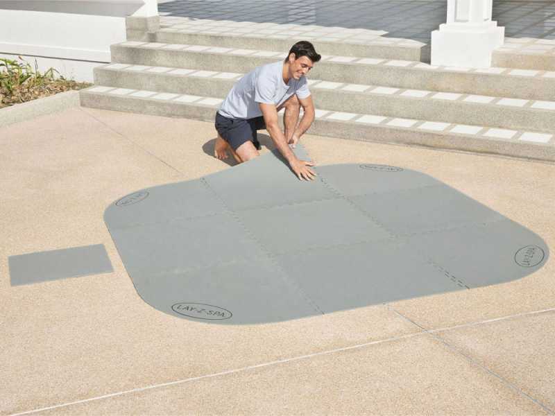 Protector de suelo para spa hidromasaje 196x196cm Bestway 60334
