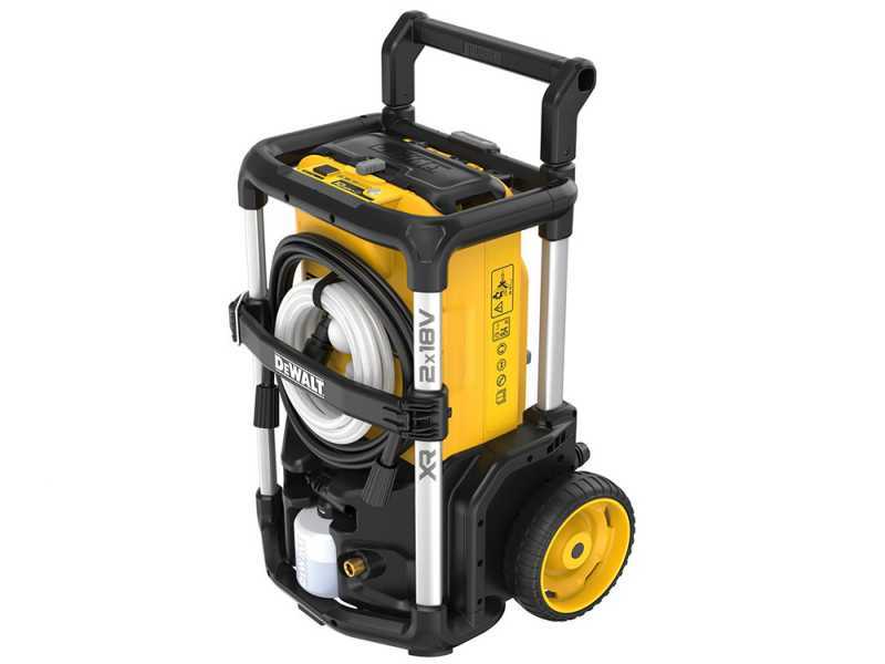 DeWalt DCMPW1600N-XJ - Hidrolimpiadora de bater&iacute;a - 110 bar - 5.5 l/min - BATER&Iacute;A Y CARGADOR NO EST&Aacute;N INCLUIDOS
