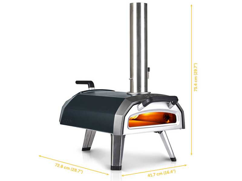 Ooni KARU 12 G - Horno de le&ntilde;a para pizza  - Capacidad de cocci&oacute;n: 1 pizza