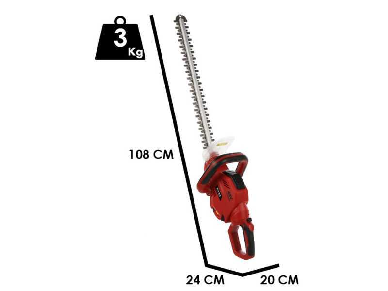 Blue Bird HTB 40 - Cortasetos el&eacute;ctrico de bater&iacute;a - Espada 54cm - 40V - 2.5Ah