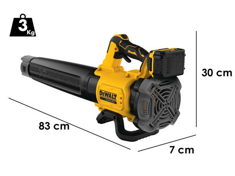 DeWalt DCMBL562P1-QW - Soplador de hojas de bater&iacute;a - 18V 5Ah