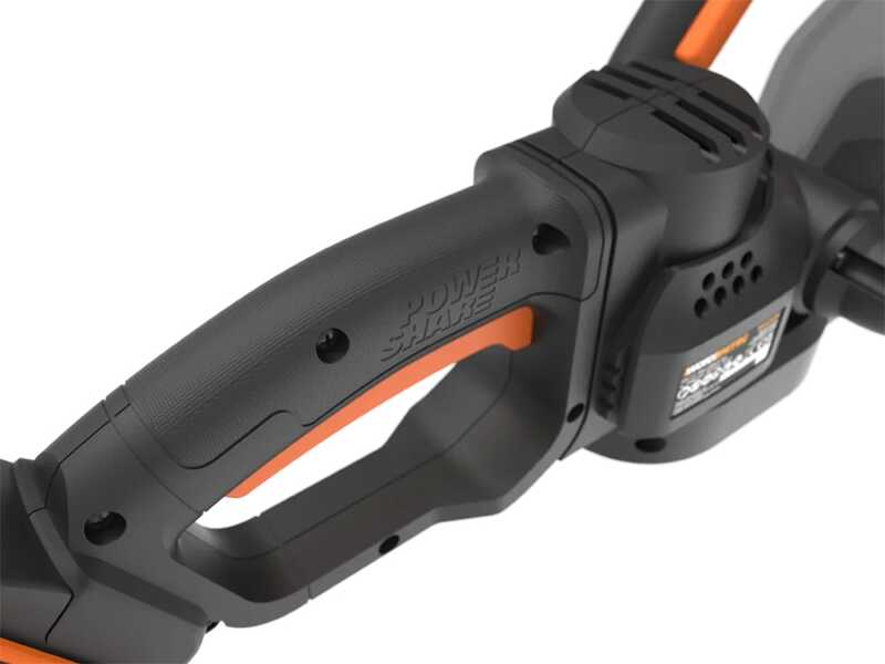 Worx Nitro WG263E - Cortasetos de bater&iacute;a - 20V/4Ah - Cuchilla de 57 cm