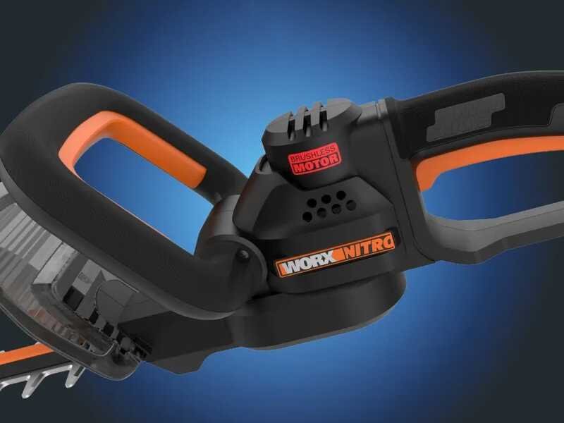 Worx Nitro WG263E - Cortasetos de bater&iacute;a - 20V/4Ah - Cuchilla de 57 cm