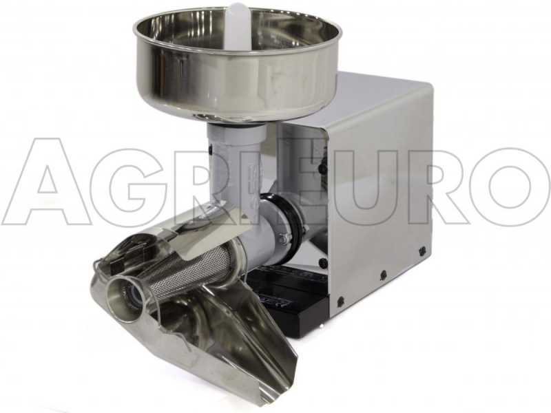 Trituradora de tomate Reber 70100N INOX - N.3, motor de inducci&oacute;n profesional de 400 W