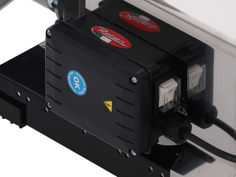 Reber 9030N - Rallador el&eacute;ctrico - N.3 - 400W Motor el&eacute;ctrico de inducci&oacute;n profesional - INOX