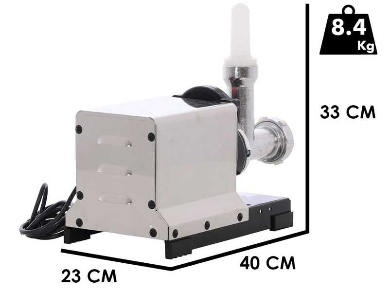 M&aacute;quina de hacer Pasta Reber 9040 N INOX - Motor el&eacute;ctrico de inducci&oacute;n profesional 400W