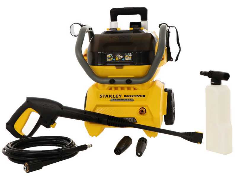 Stanley SFMCPW1500B-XJ - Hidrolimpiadora de bater&iacute;a - 100 bar - BATER&Iacute;A Y CARGADOR NO EST&Aacute;N INCLUIDOS