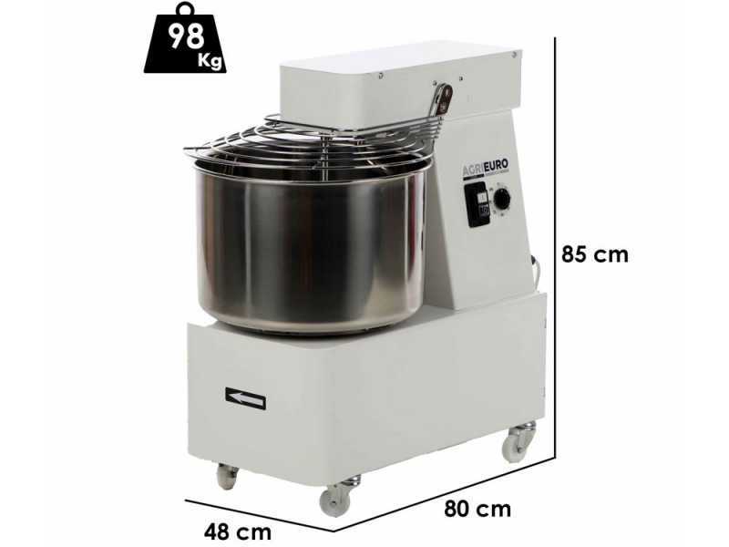 Mixer 5000 T - Amasadora de espiral - Capacidad 40Kg - Trif&aacute;sica