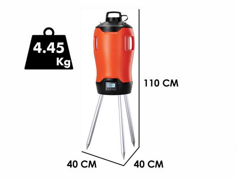 Stocker Geyser Evo 25L - Nebulizador repelente de mosquitos para jard&iacute;n de bater&iacute;a - 21V - BATER&Iacute;A NO INCLUIDA