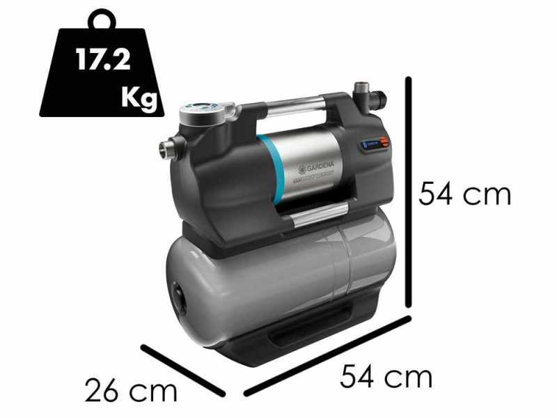 Gardena 5600 SilentComfort - Bomba Autoclave - Control Bluetooth - 900 W - 5600 L/h