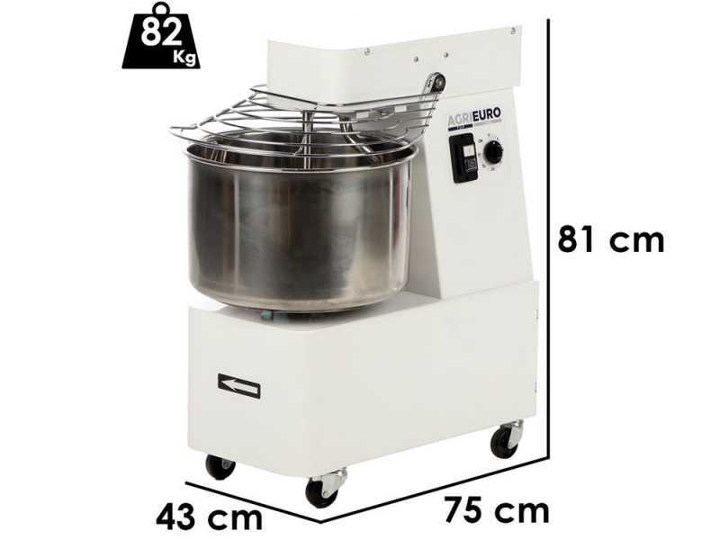 Mixer 3000 T - Amasadora de espiral - Capacidad 24Kg - Trif&aacute;sica