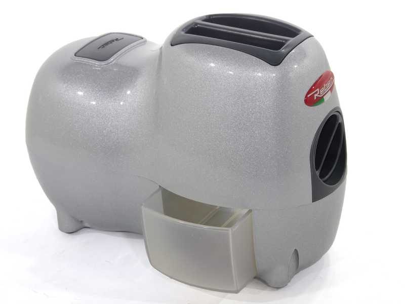 Reber Fido 9250 NS - Rallador el&eacute;ctrico de mesa - Con motor de 140W - Silver