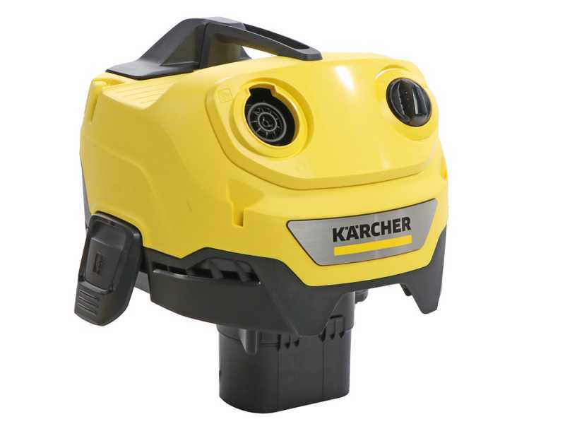 Karcher WD 4 S V-20/5/22 - Aspirador de s&oacute;lidos y l&iacute;quidos - 20 Litri - Bid&oacute;n de acero inoxidable
