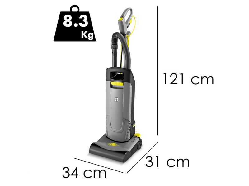 Karcher CV 30/1 - Aspiradora para alfombras - el&eacute;ctrica - 850 W